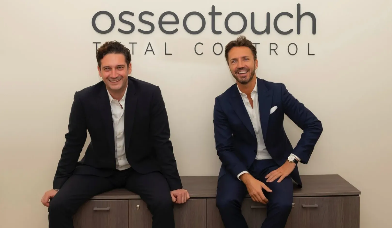 Claudio De Giglio e Manuel Elia Scali, fondatori di OSSEOTOUCH