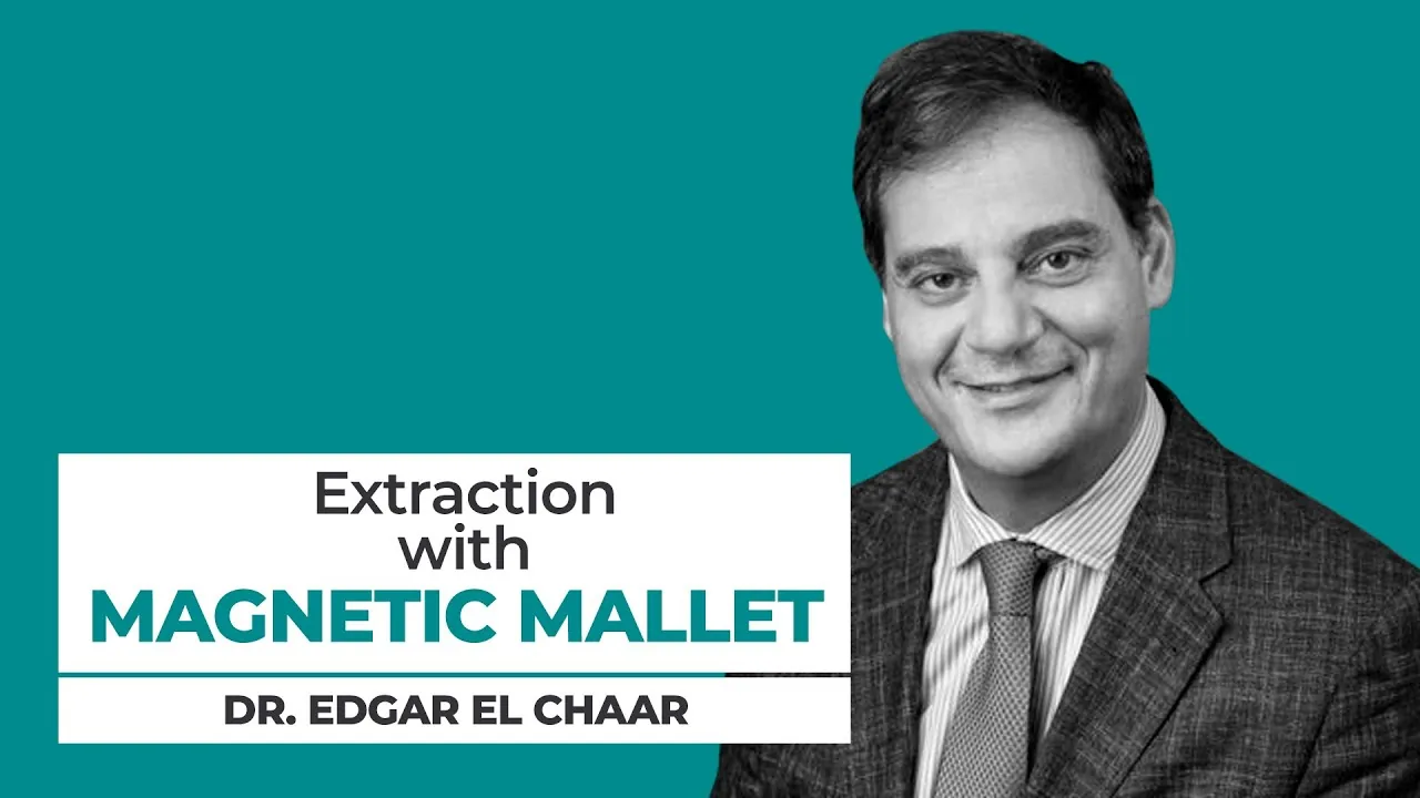 Clinical case by Dr. Edgar El Chaar — Kit Essential atraumatic extraction