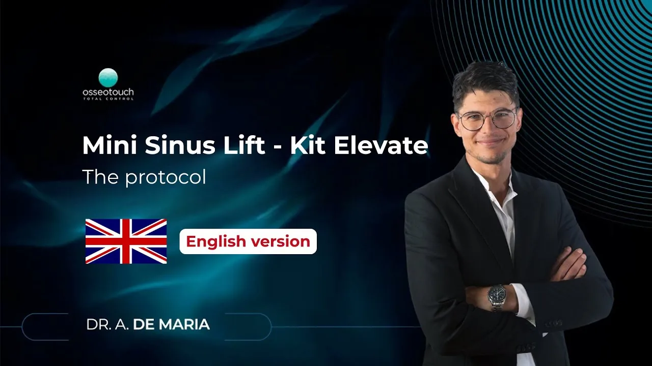 Webinar Crestal Sinus Lift with Kit Elevate