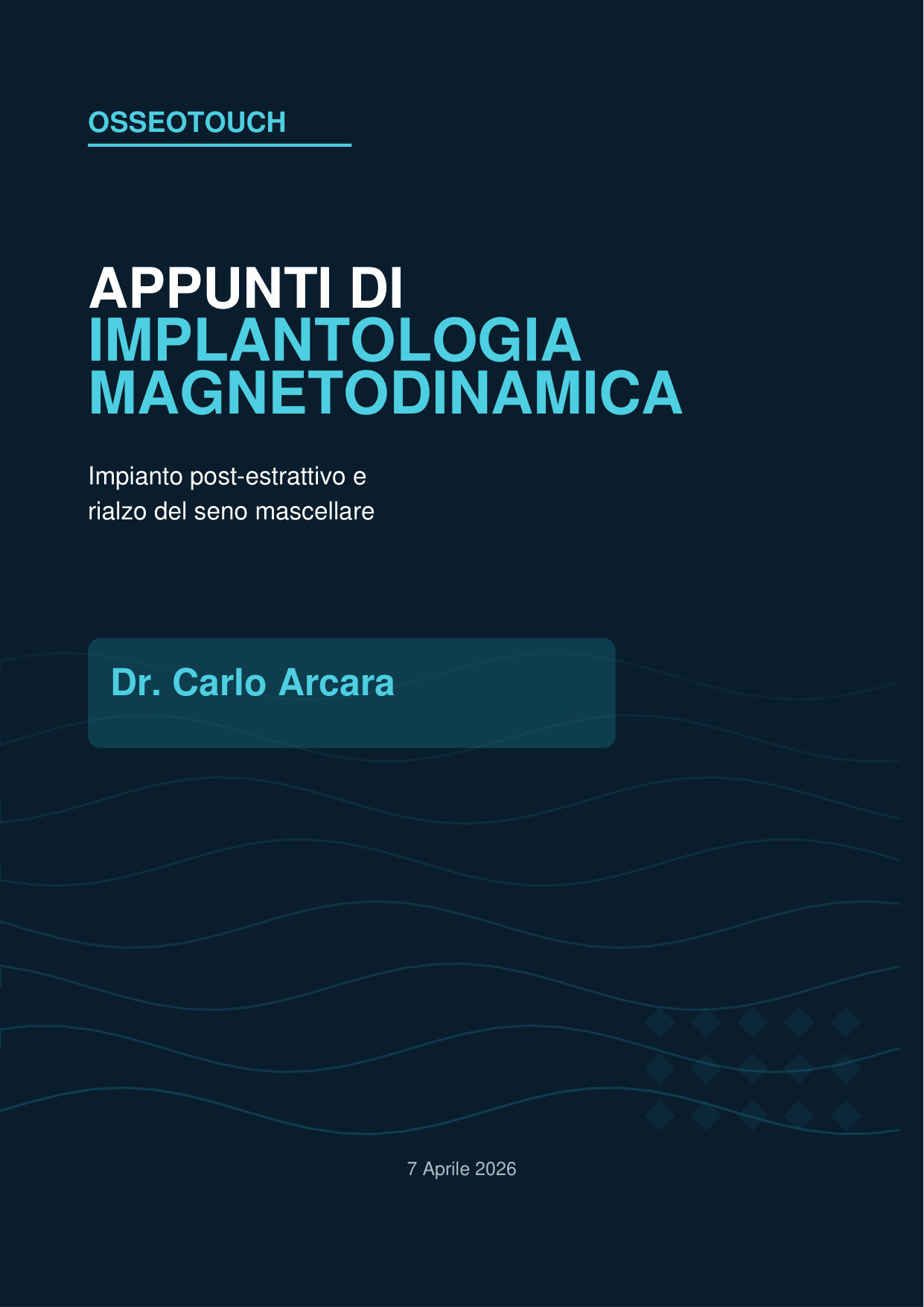 Copertina guida Sinus Lift con Magnetic Mallet