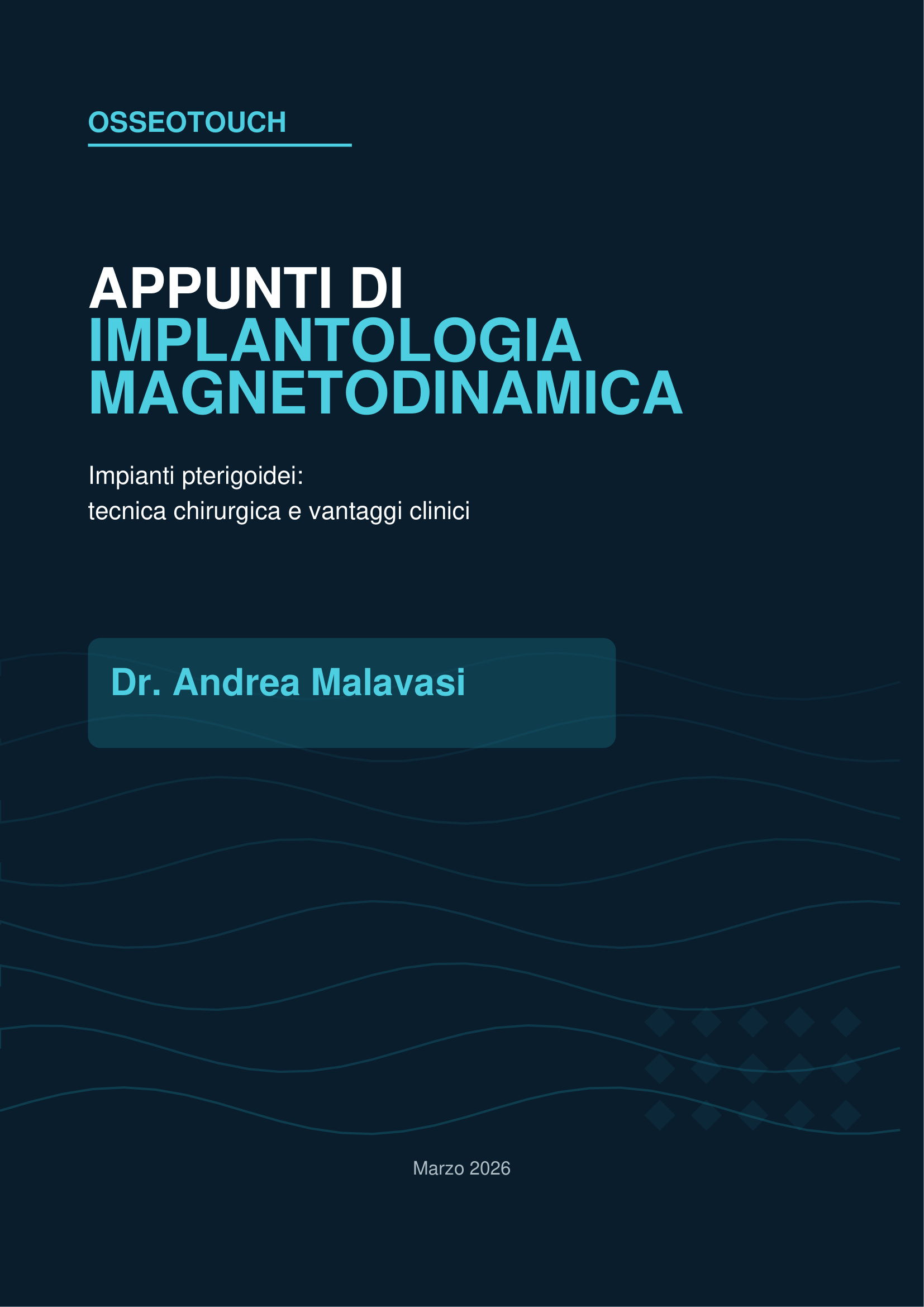 Copertina webinar Chirurgia Pterigoidea con Magnetic Mallet - Dr. Malavasi