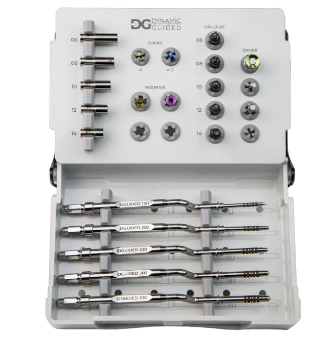 Kit Dynamic Guided OSSEOTOUCH — chirurgia guidata magnetodinamica